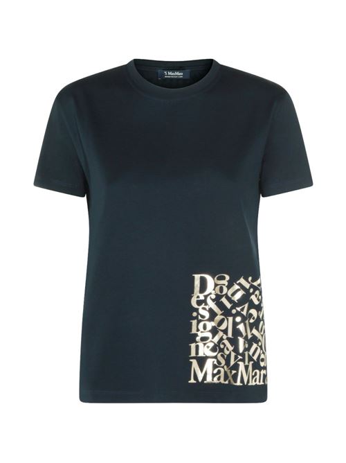 T-shirt con logo S' MAX MARA | 2619971033600SMMEDILE006